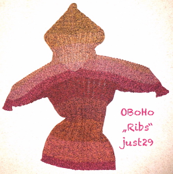OBoHo Ribs - 1-Bobbel-Hoody für Damen und Herren